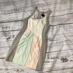 532. Rebecaa Minkoff Pastel Silk Dress NWOT Size 8